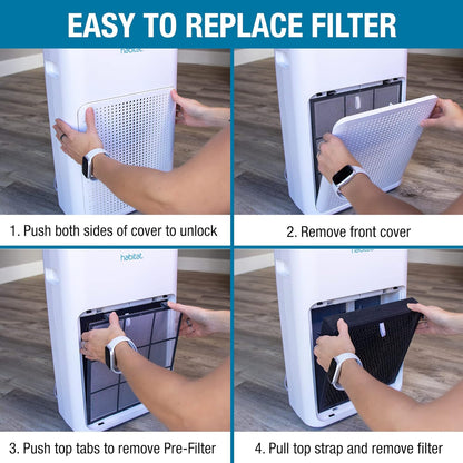 Habitat 280a(e) Air Purifier Replacement Mesh Pre-Filter, Pack of 1