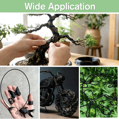 Little pot friend Bonsai Wire Kit, 147 Feet Total 5 Sizes Aluminum Plant Wire for Bonsai Training, Essential Bonsai Tools