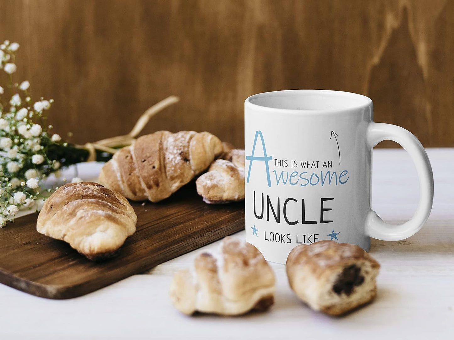 Stuff4 Uncle Mug, Birthday Gifts - Awesome Uncle Looks Like - 11oz Ceramic Dishwasher Safe Mug