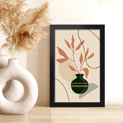LaVie Home 5.5x8.5 Picture Frame - Classic Black Frame with HD Plexiglas for Vertical/Horizontal Display