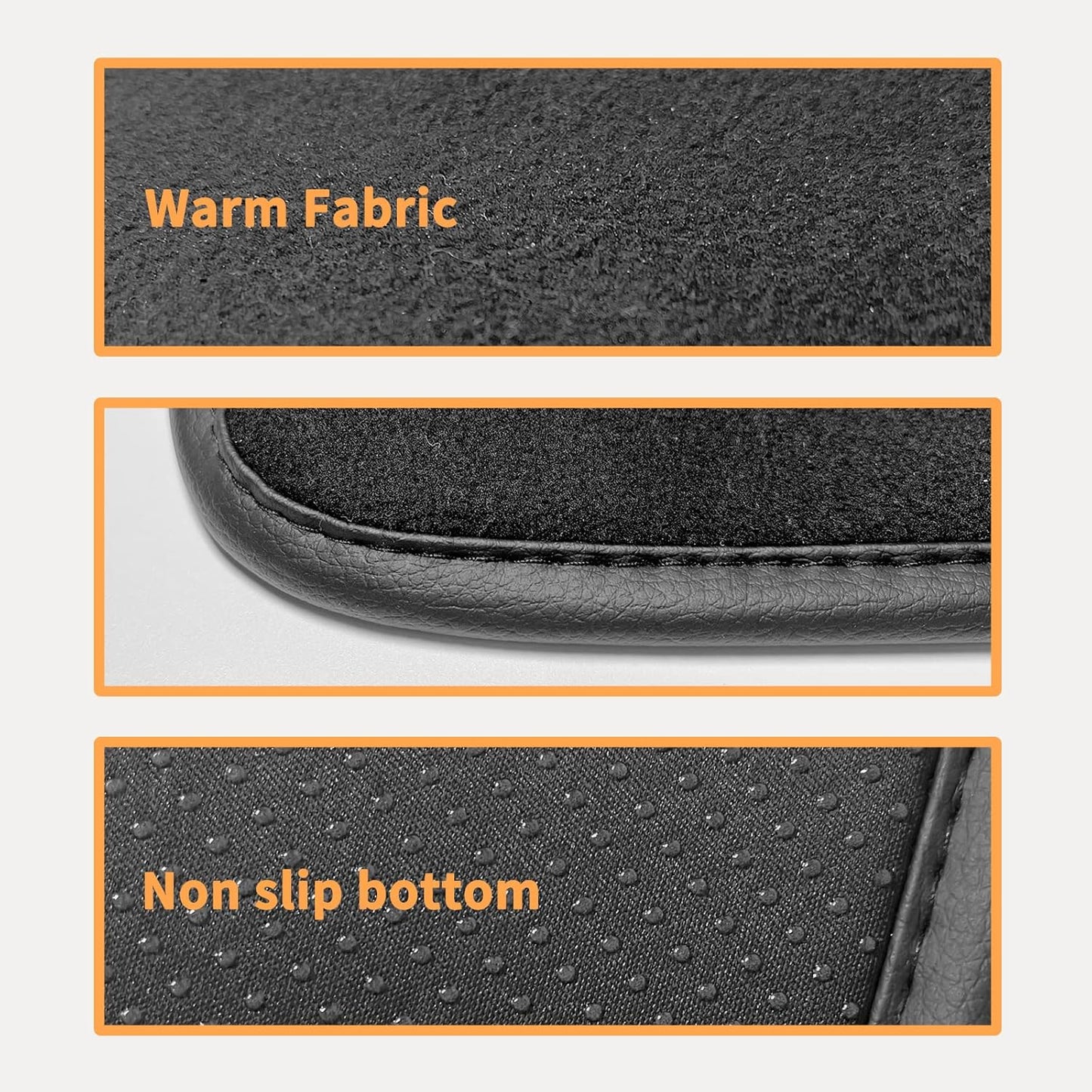 MAXCOM 3 Settings Foldable Heated Seat Cushion for HIPS, Heating Chair Pad, Temperature with USB Port, Light & Portable