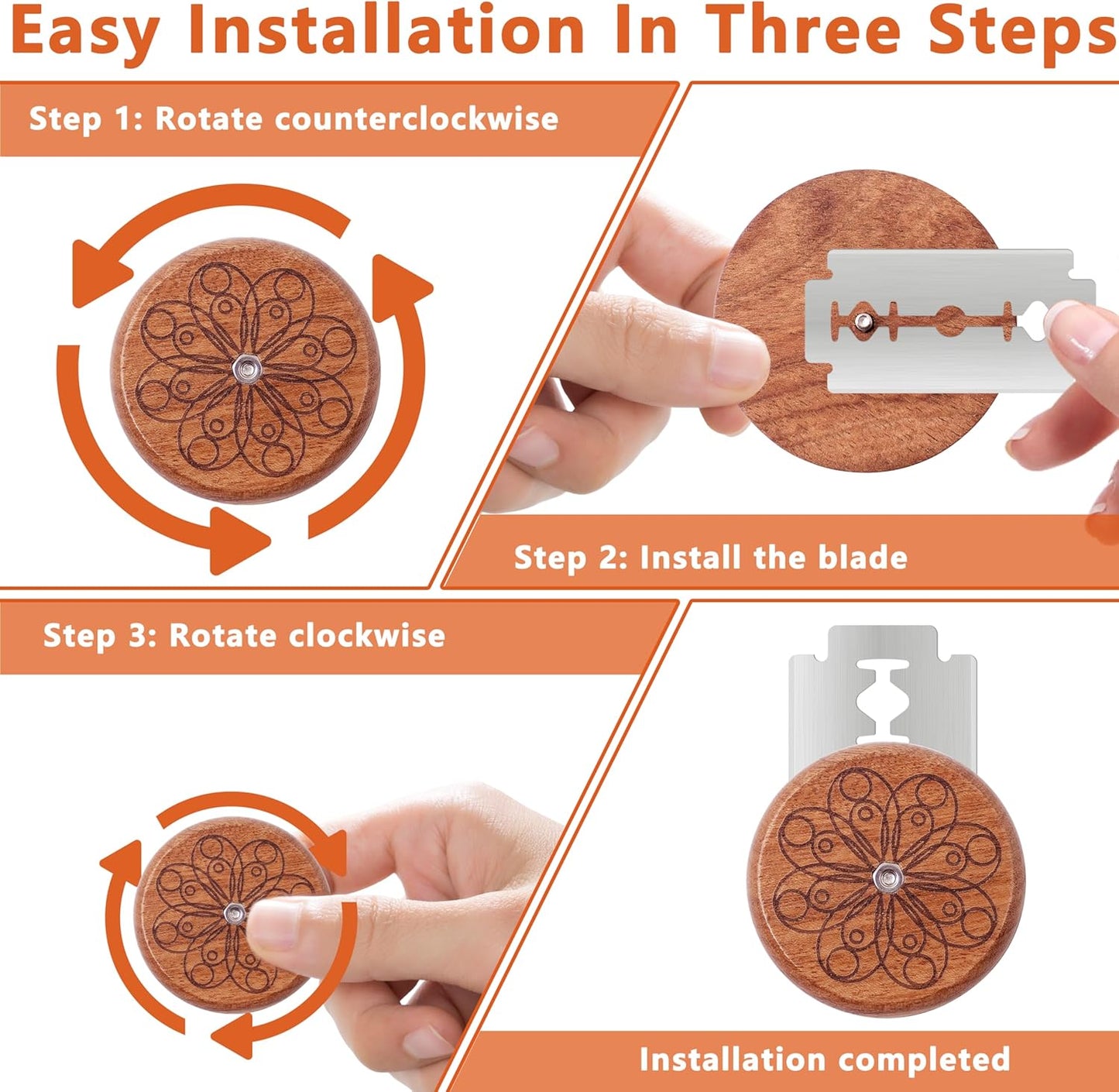 Epritliber 5 UFO Bread Lame Cutter for Homemade Sourdough,Bread Scorer Tool for Sourdough with Blades and Storage