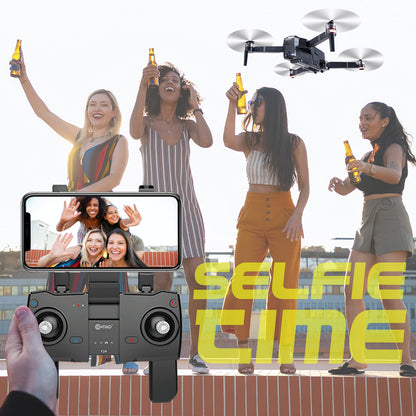 Contixo F24 Pro Drones With Camera For Adults, 30 Minutes Flight Time, 4K UHD Foldable RC Quadcopter GPS Return Home, Foldable FPV Brushless Motors Profession Flying Drone With Carrying Case