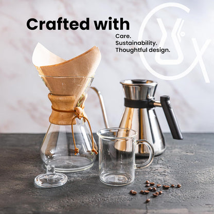 3-Cup Packaging Chemex Pour-Over Glass Coffeemaker - Glass Handle Series - - Exclusive