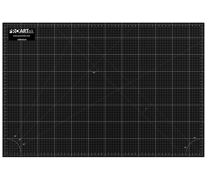 Proartek PK00012 Model GBM4060 Series 40" x 60" Professional Cutting Mat; Double-Sided Green/Black; Self-Healing; For Graphic Arts, Hobbies, Sewing, Scrapbooking, and other Cutting Projects