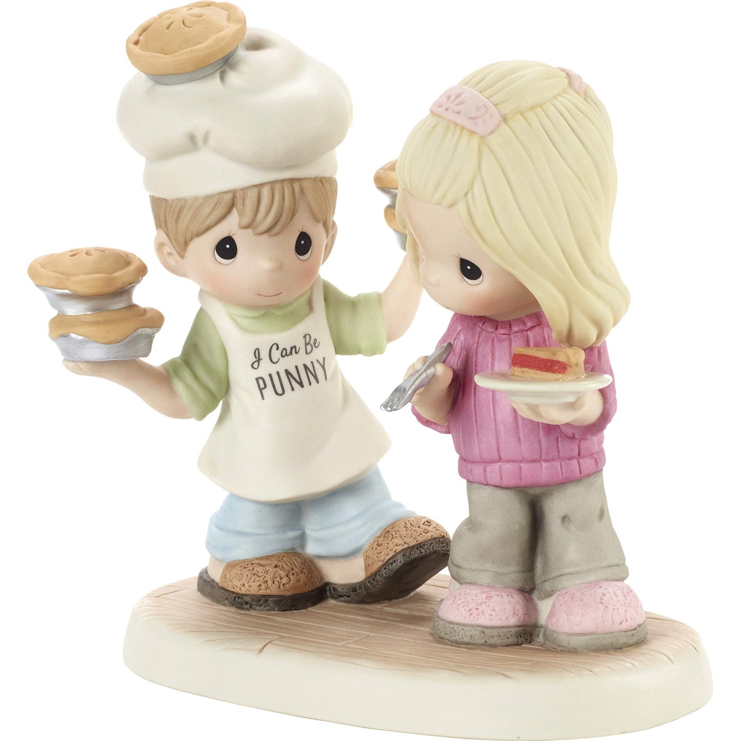 Precious Moments 201032 I Only Have Pies for You Bisque Porcelain Figurine