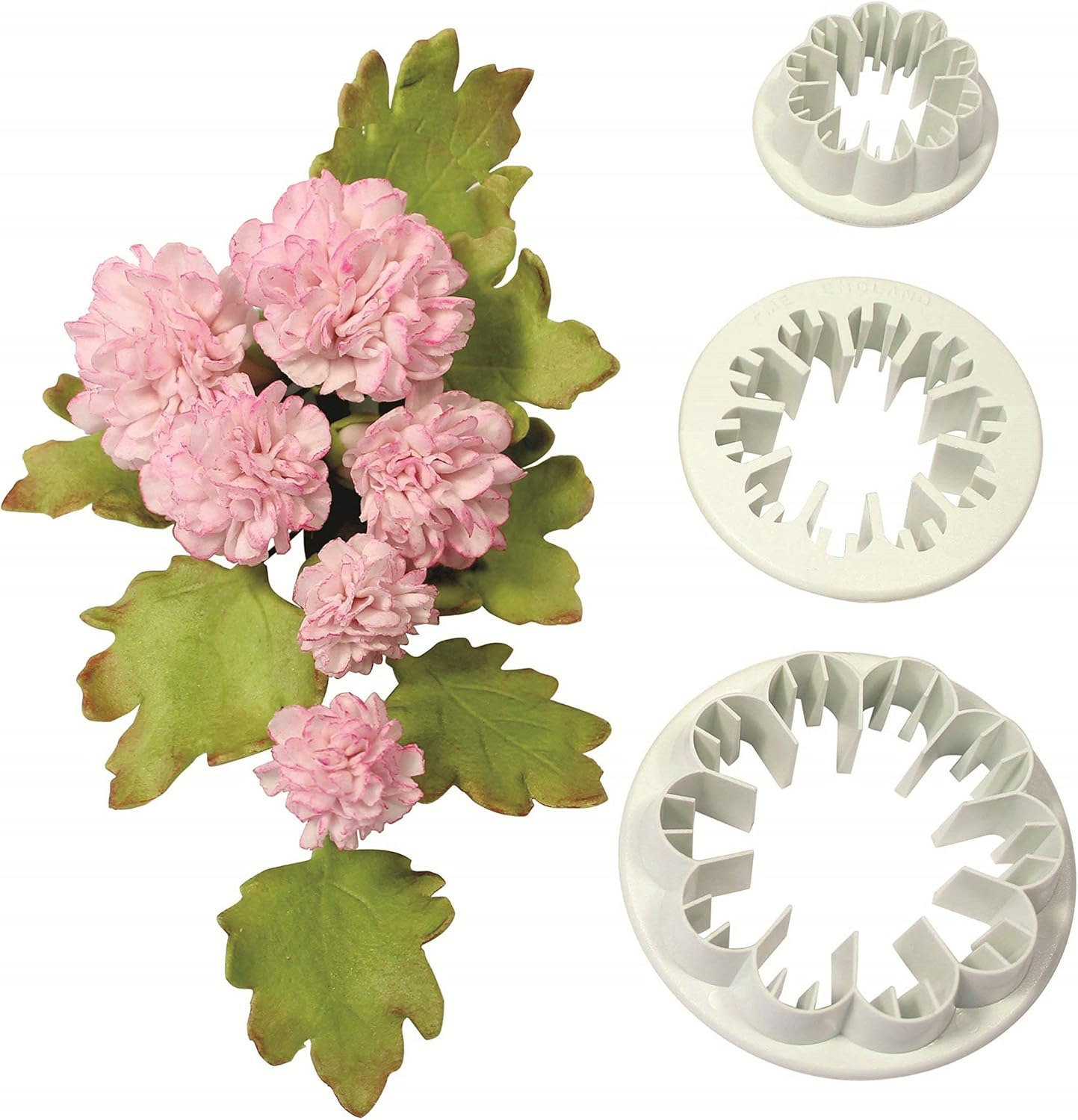 PME Cutters, 3-Pack, Carnation