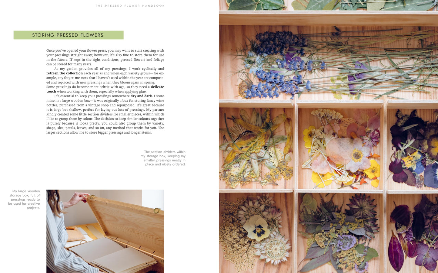 The Pressed Flower Handbook: Simple Methods for Connecting with Nature and Preserving the Beauty of the Garden through the Seasons - Grow, Gather, Press, Create