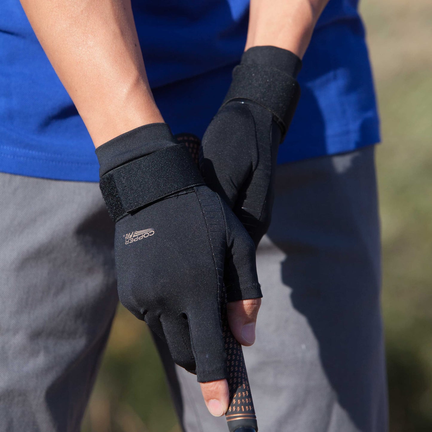 Copper Fit Unisex Hand Relief Compression Gloves