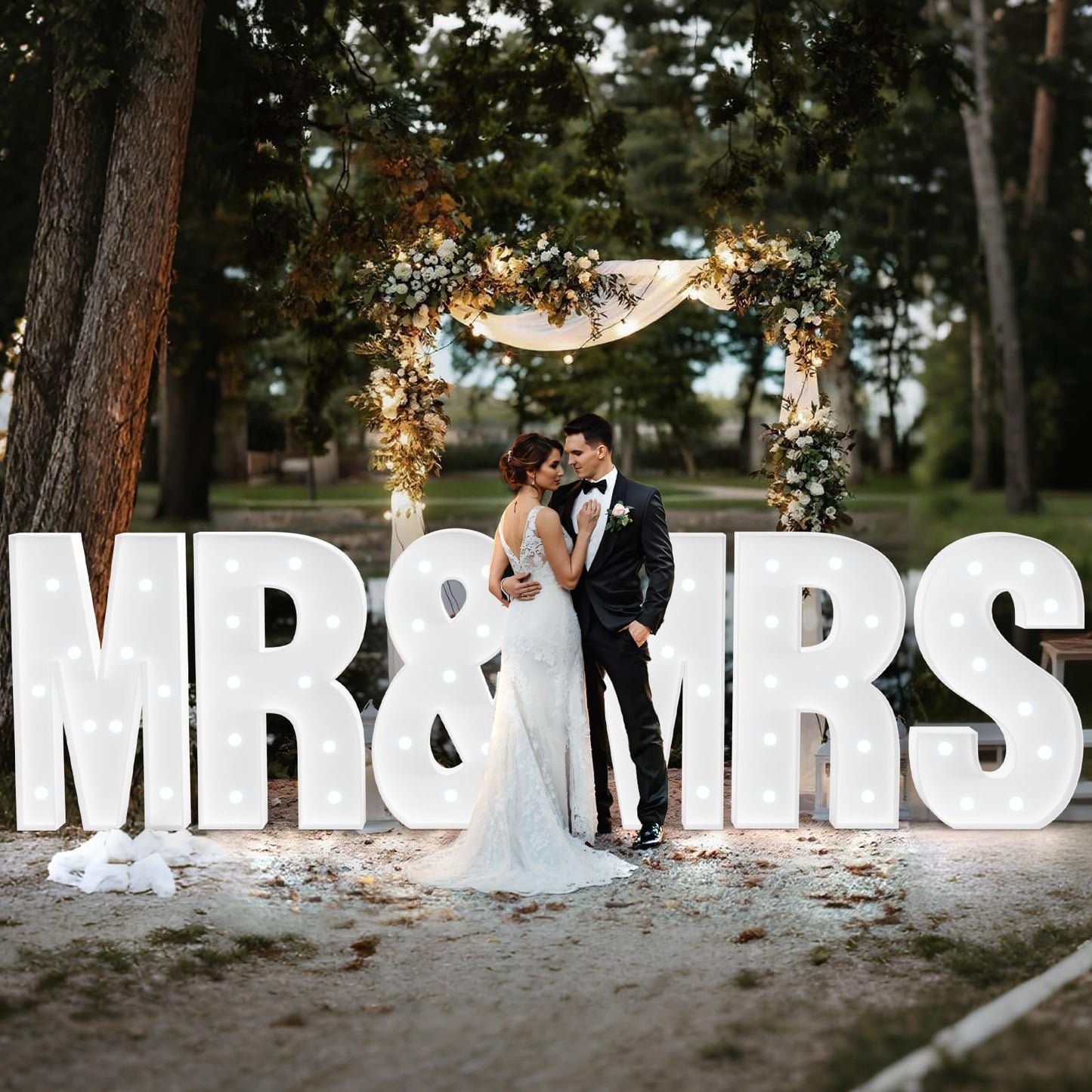 Marquee Letters 4 Feet Tall, Light Up Letters A for Wedding, Bridal, Baby Shower, Graduation, Anniversary Party Decor