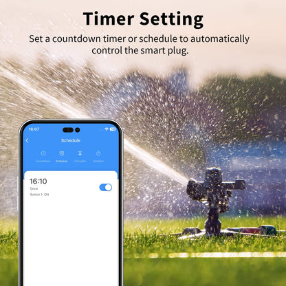 Minoston Outdoor Smart Plug, Matter Smart Plug, Smart Home Wi-Fi Outlet IP65 Waterproof, Compatible with Alexa, Apple Home, SmartThings, Google Home, Smart Life, IP65 Waterproof, 2.4Ghz, 2 Pack