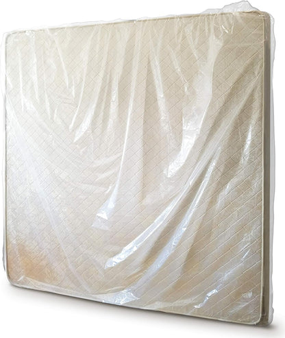 ComfortHome 4 Mil Extra Thick Sealable Mattress Bag with Adhesive Strip for Moving and Storage, Heavy Duty, Fits Twin