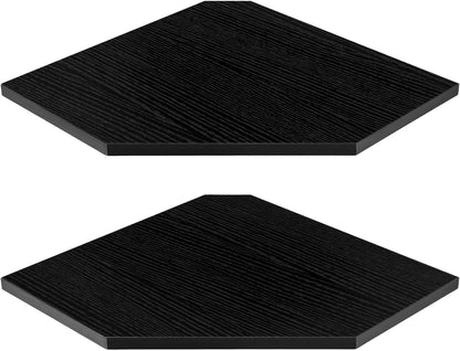 Realgulf 2-Pack Corner Shelves for Bathroom & Kitchen, Space-Saving Floating Corner Wall Shelf with Easy Installation