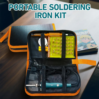 Wood Burning Tool,60W Soldering Iron with 33pcs Interchangeable Tips,38-in-1 Adjustable Temperature,Solder Wire,Stand,Pump,Soldering Wood Burning Kit