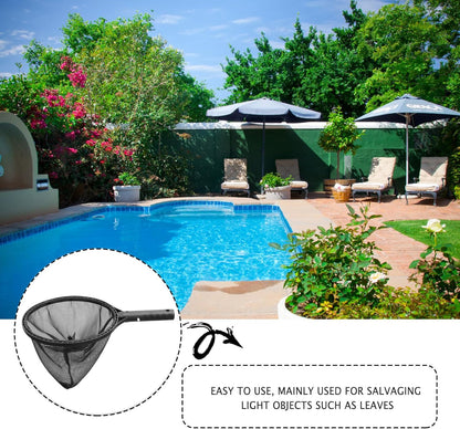 Yardwe Swimming Pool Leaf Net, Fine Mesh Frame Net, Small Pool Strainers, Salvage Net for Pool Leaf Cleaning