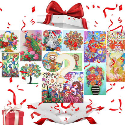 antor 10 Pack 5D Special Shape Rhinestone Diamond Painting Kits, Crystal Diamond Art Kit for Adults Beginner, 5D Paint with Diamond Drill for Gift Home Wall Art Decor