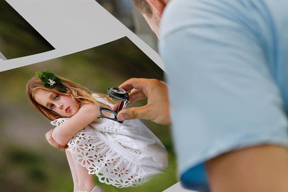 P&L ART - Personalized Custom Canvas Prints | Transform Your Photos into Stunning Wall Art - 8x10 White