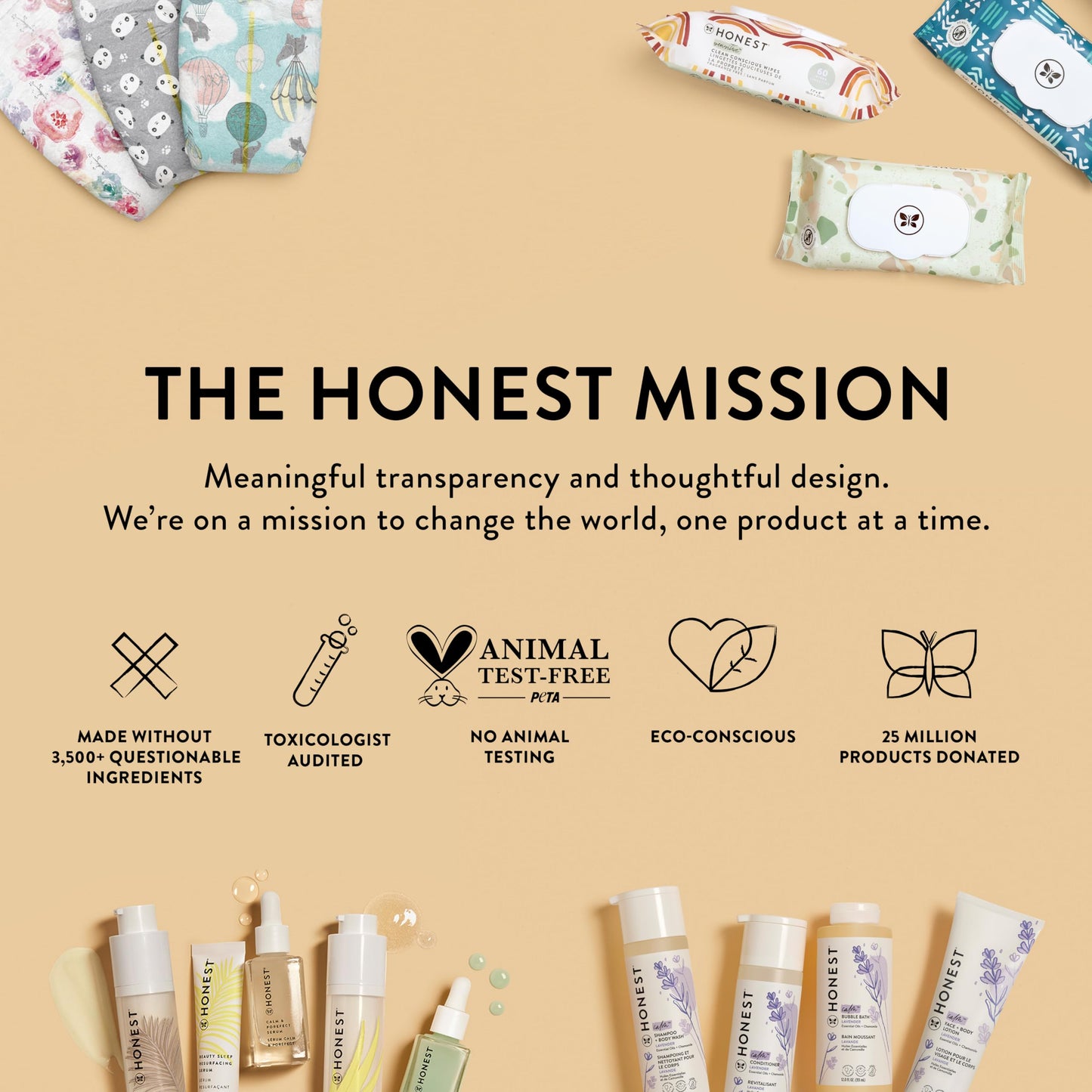 The Honest Company 2-in-1 Cleansing Shampoo + Body Wash for Sensitive Skin | Gentle for Baby | Naturally Derived, Tear-free, Hypoallergenic | Fragrance Free, 10 fl oz