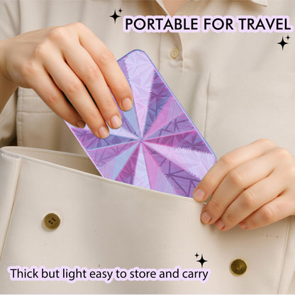 Diamond Art Trays with Lids, Multi-Color Partitioned Diamond Painting Tray, Suitable for 5D Diamond Dots, Purple Gold