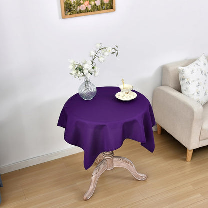 Viiamacki 36 36 Inch, Square Small Tablecloth, x Stain and Wrinkle Resistant Machine Washable Polyester Table Cloth
