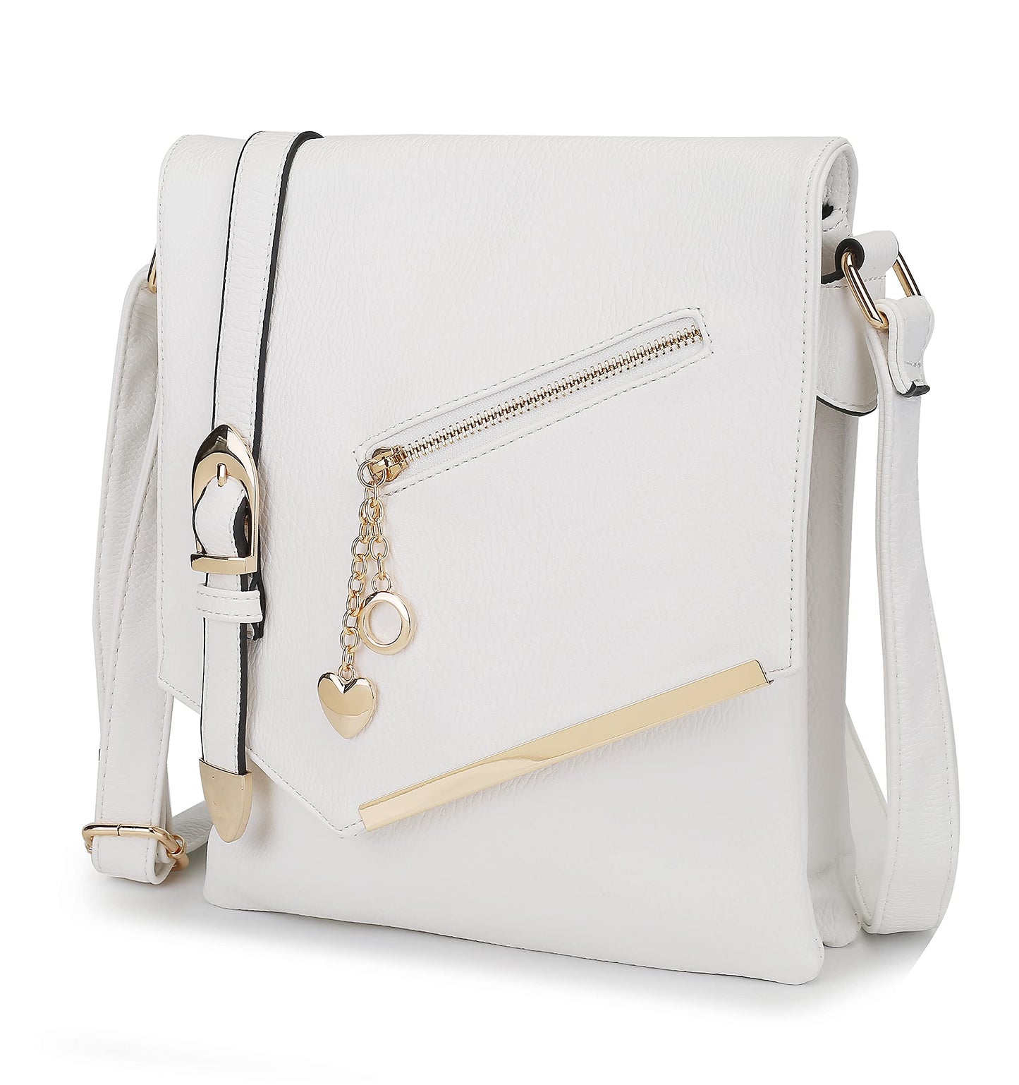 MKF Collection Crossbody Bags for Women, Sling bag Vegan Leather Shoulder bag Ladies Small Purse Handbag by Mia K