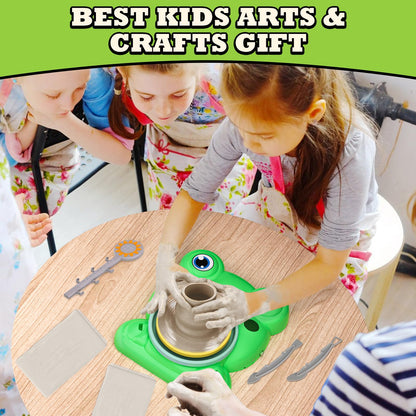 Aujazyble Premium Air Dry Clay for Kids - 3.3lbs Natural White Modeling Pottery Clay for Wheel, Arts & Crafts Supplies for School Classrooms, Craft Gifts for Kids Beginners and Advanced Sculptors