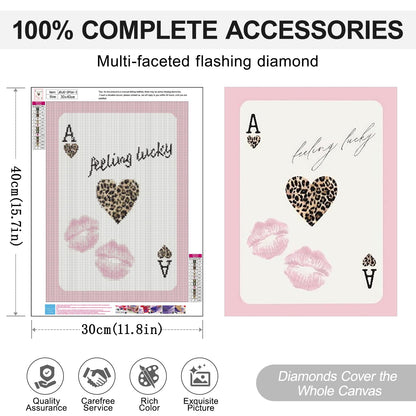 4 Pack Leopard Print Coquette Diamond Art Kits for Adults, Pink Bow Diamond Painting Kits for Beginner, Diamond Dots Full Drill Crafts for Gem Art Home Wall Decor for Teens Girls 5D DIY 12x16in