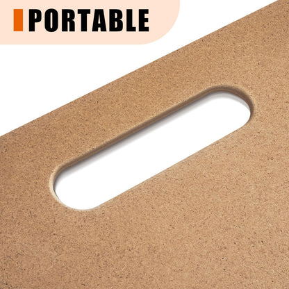 tutata 13 x 17 Drawing Board, Sketch Board with Handle, Portable Art Clipboard for Drafting, Fit in Artist Tote
