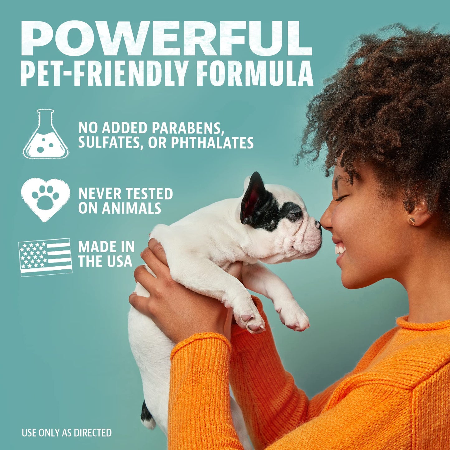 ANGRY ORANGE Pet Odor Eliminator Kit for Dog Urine - Citrus - 24 oz + UV Flashlight