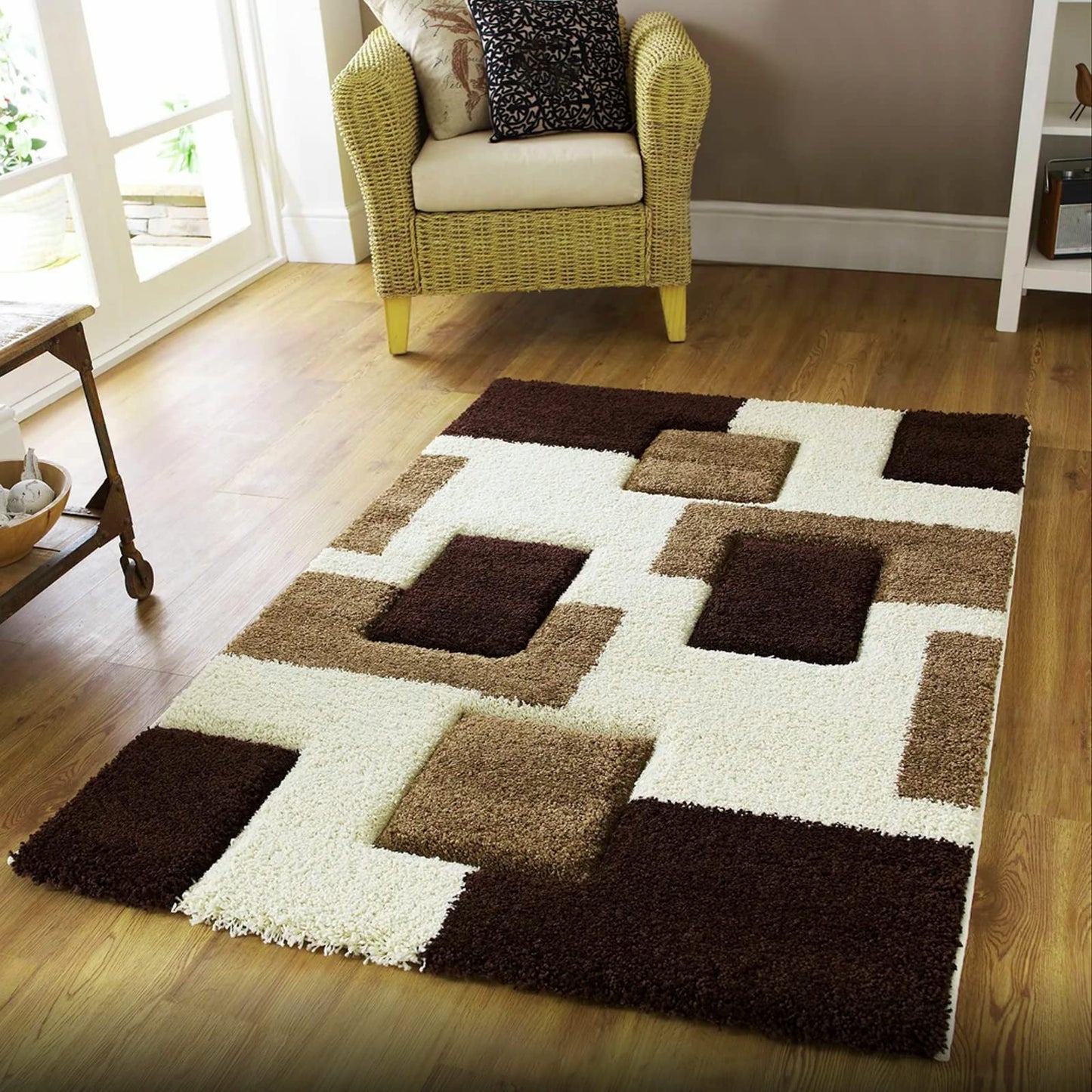 PINGEUI 2 Pieces 59 x 59 Inch Tufting Cloth with Marked Lines, Large Size Punch Needle Monk’s Cloth, Primary Rug Backing Fabric for Embroidery, Handmade, DIY Craft