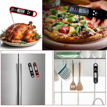 Meat Thermometer Instant Read for Grill and Cooking, Fast & Precise Digital Food Thermometer for BBQ