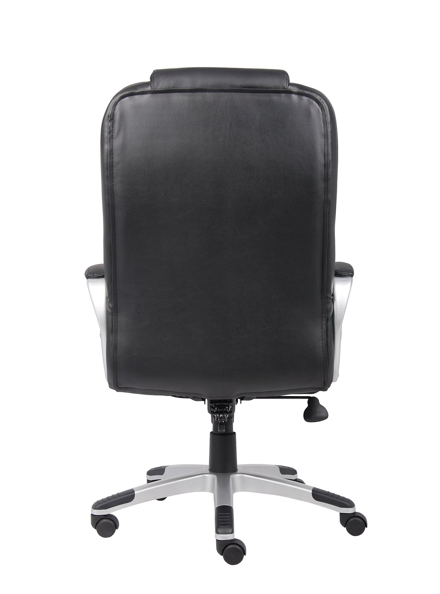 Boss Black No Tools Required Executive Leather Chair