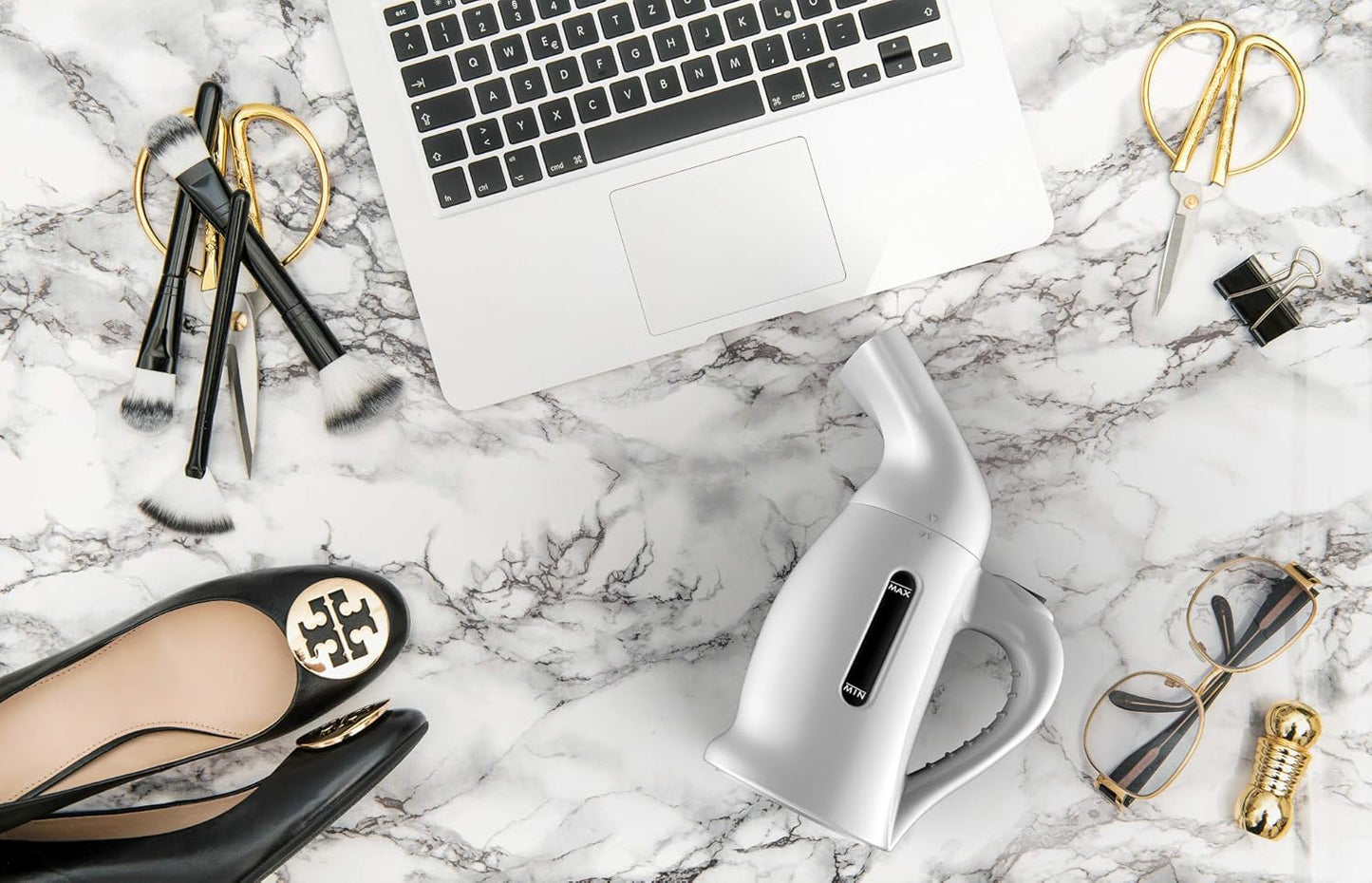 Magictec Portable Travel Garment Steamer - Fast Heat-Up & Powerful Fabric Iron | 60s Quick Heat, 360 Anti-Drip
