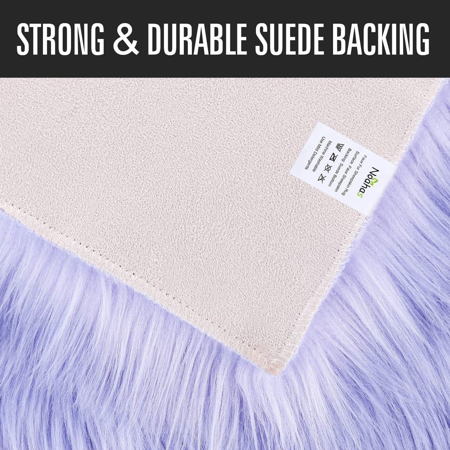 2 4 Noahas Luxury Fluffy Rugs Bedroom Furry Carpet Bedside Faux Fur Sheepskin Area Rugs Children Play Princess Room