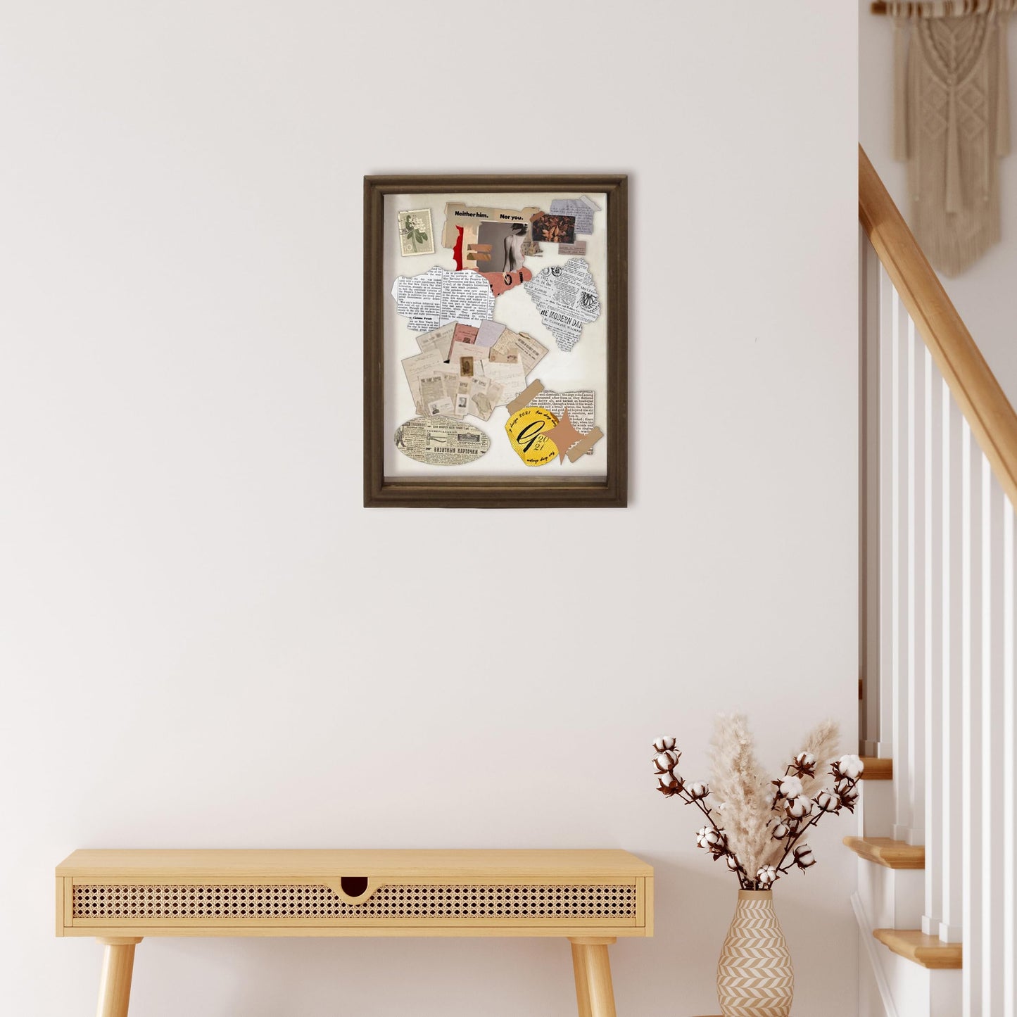 ZNCO Shadow Box Frame, Solid Wood Display Cases Memory Box with Linen Back for Keepsakes, Photos, Medals. 11 x 14 Inch, Distressed Brown