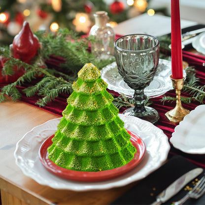 Christmas Tree Silicone Molds, Tree-Shaped Christmas Silicone Molds for Making Mousse Cakes, Chocolate Bars, Desserts and Handmade Soap