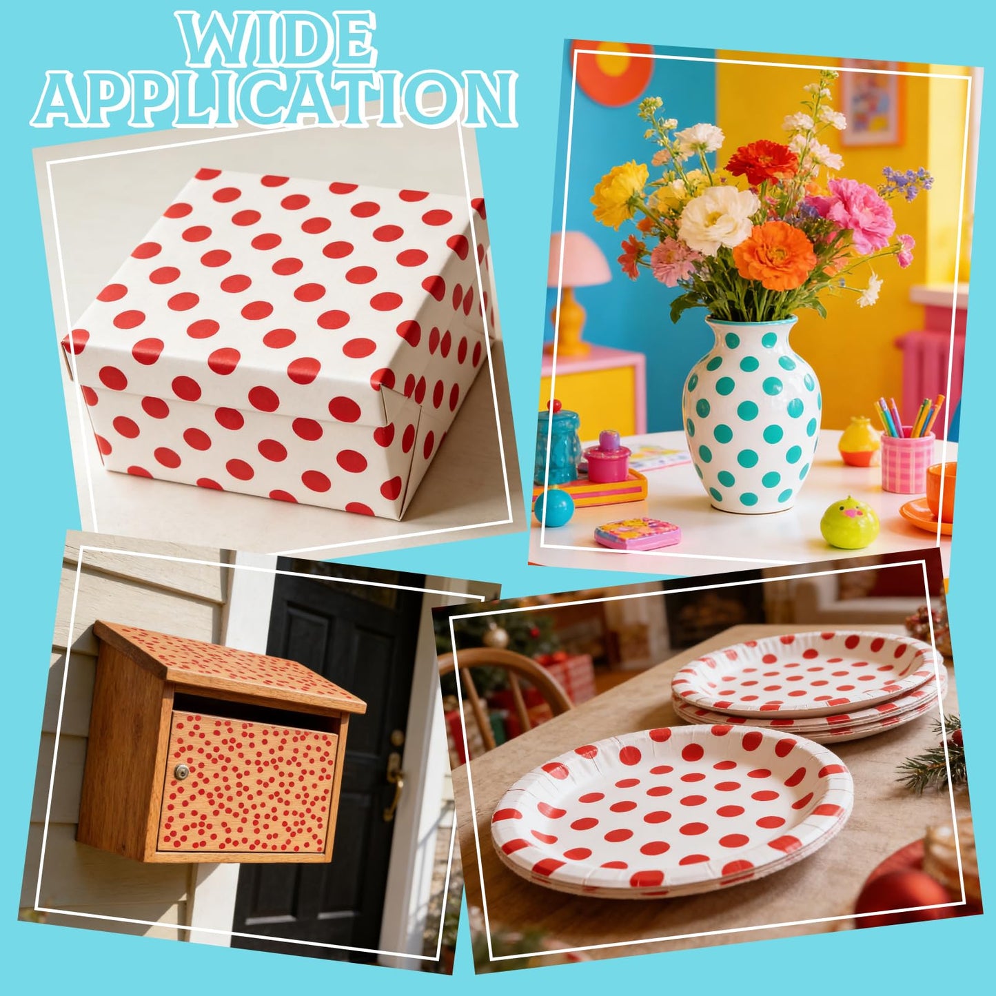 22 Pcs Dot Stencils Set Reusable Polka Dot Templates Mixed Size Round Circle Stencils for Painting on Wall Wood Pillow Furniture Card Scrapbook Making DIY Crafts