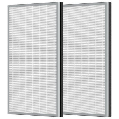 FCFMY 2 Pack Upgraded 3-in-1 Carbon HEPA HE601 Replacement Filter for Shark Air Cleaner Purifier 6 (HE601 & HE602) Part # HE6FKPET