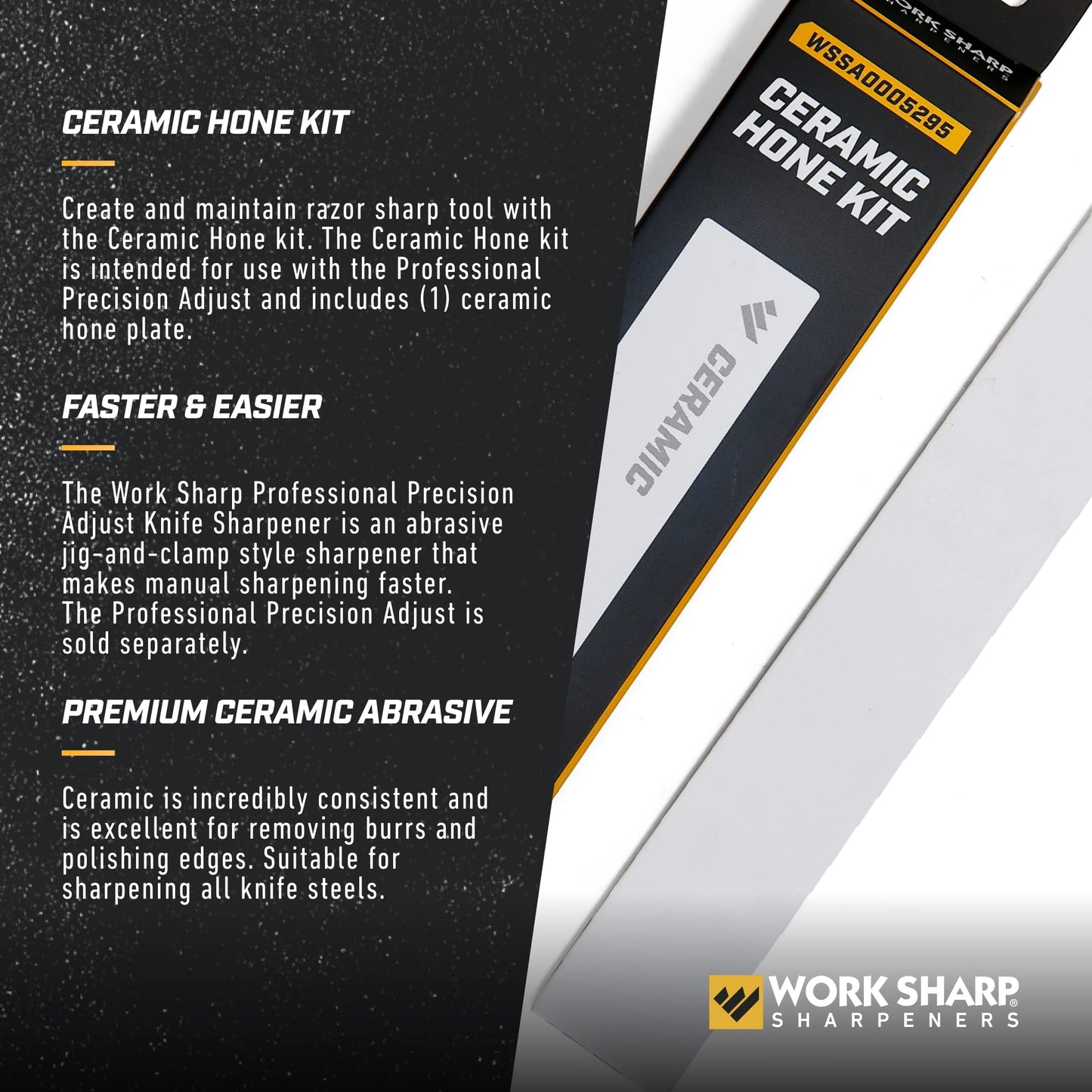 Work Sharp Professional Precision Adjust Ceramic Hone Kit