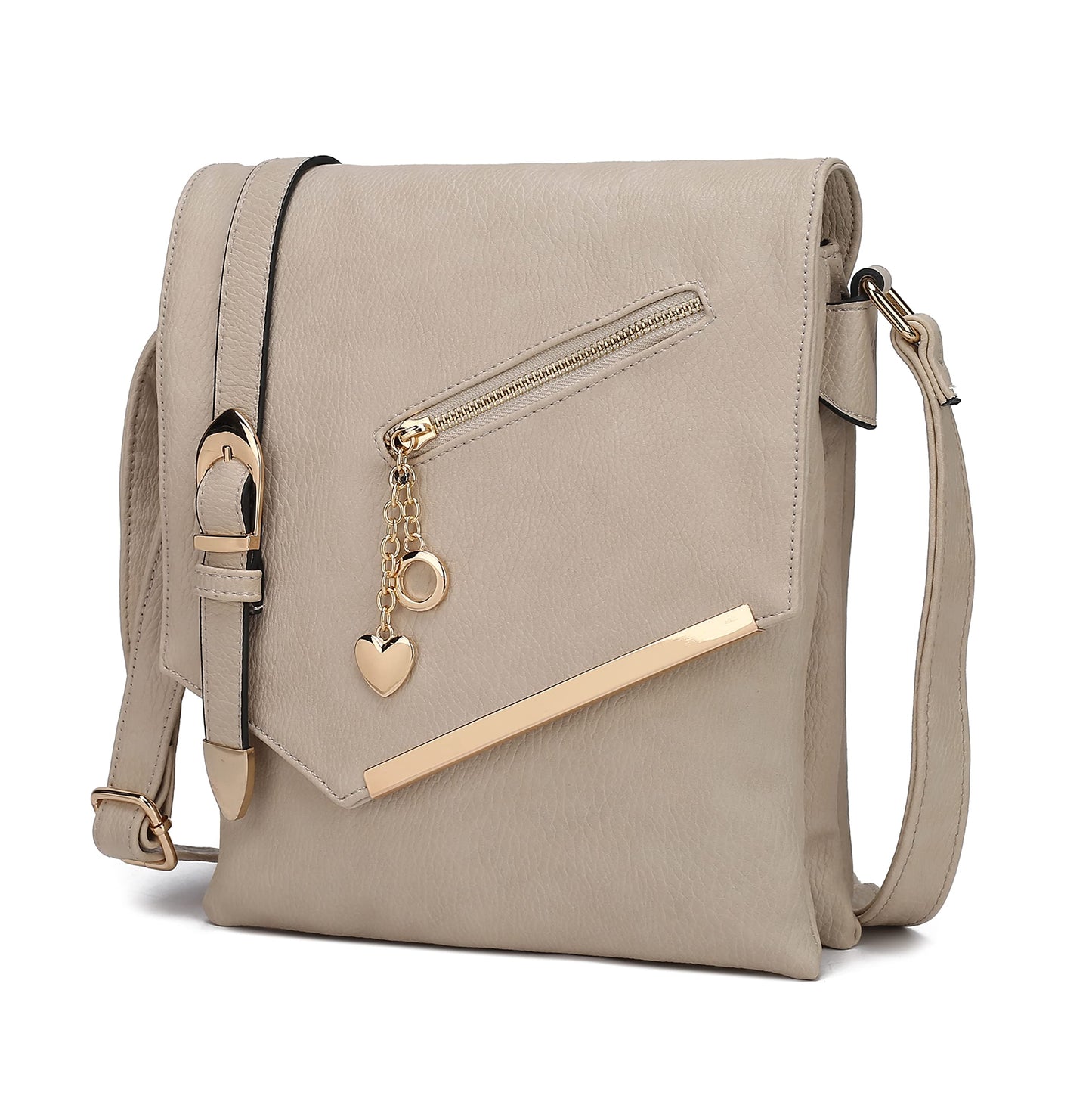 MKF Collection Crossbody Bags for Women, Sling bag Vegan Leather Shoulder bag Ladies Small Purse Handbag by Mia K