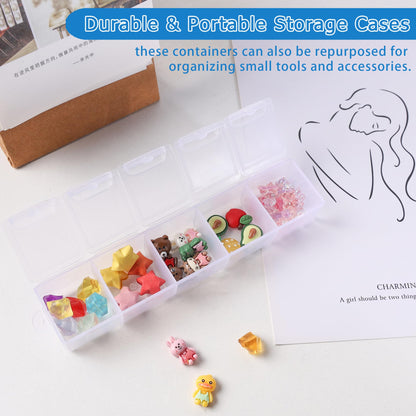 LYMUSUMI 180 Pcs Diamond Painting Glue Clay DIY Wax Set for 5D Diamond Art Accessories Tools with 4 Storage Box