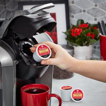 Tim Hortons French Vanilla Cappuccino Flavoured Coffee, Single Serve Keurig K-Cup Pods, 60 Count
