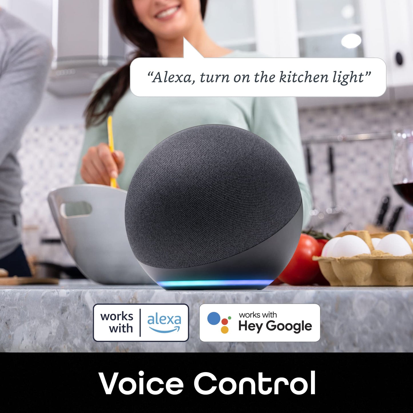 Geeni Smart Light Bulb - Alexa and Google Home Compatible, Tunable White LED Programmable and Dimmable WiFi Light Bulb, App Controlled (ST21, 2-Pack)