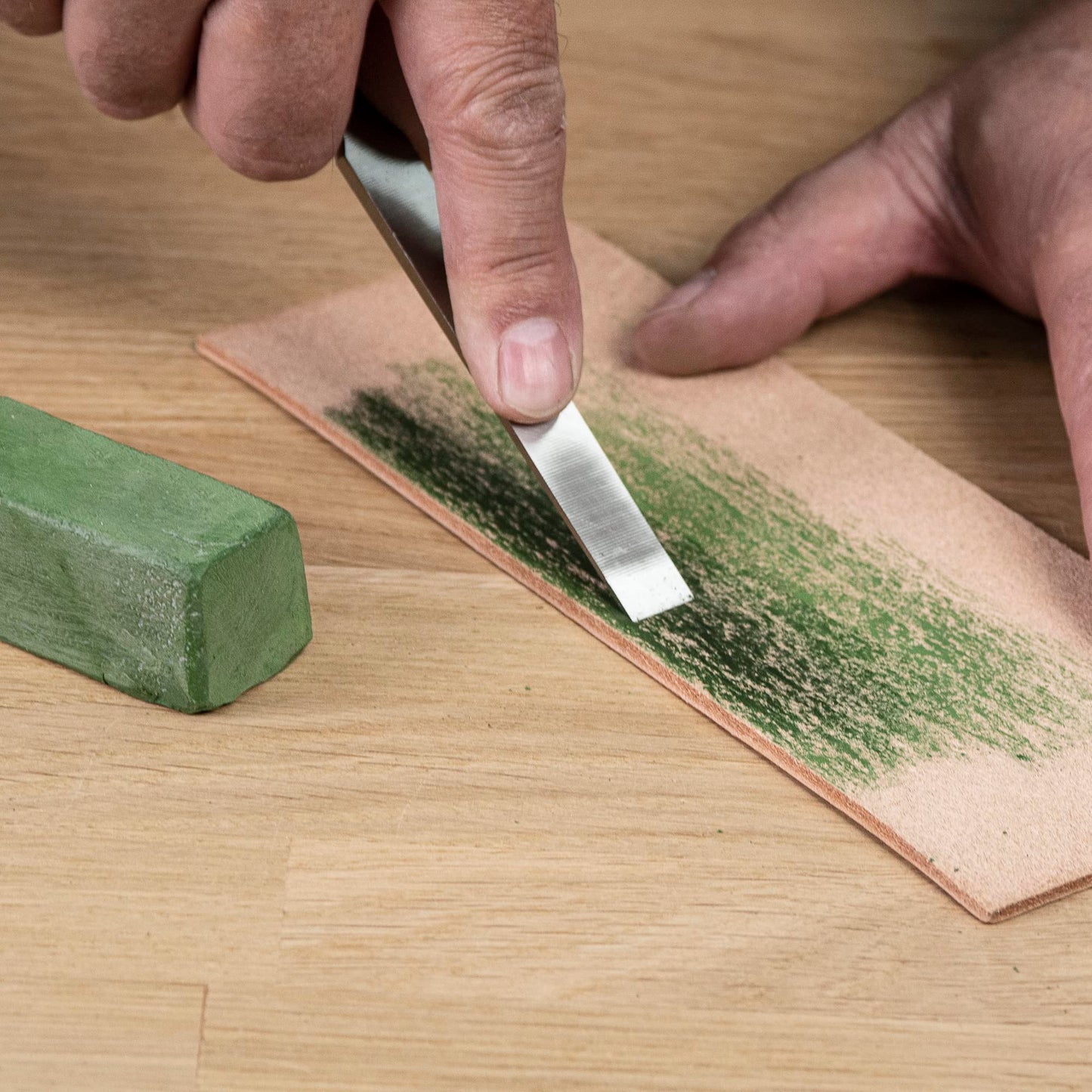 Trend Honing Compound and Leather Strop Kit, Hone & Polish Finish Your Cutting Tools with Ease, DWS/HP/KIT