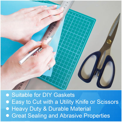 Translucent Silicone Rubber Sheet (Translucent, 12" W x 12" L x 1/8" Thick)