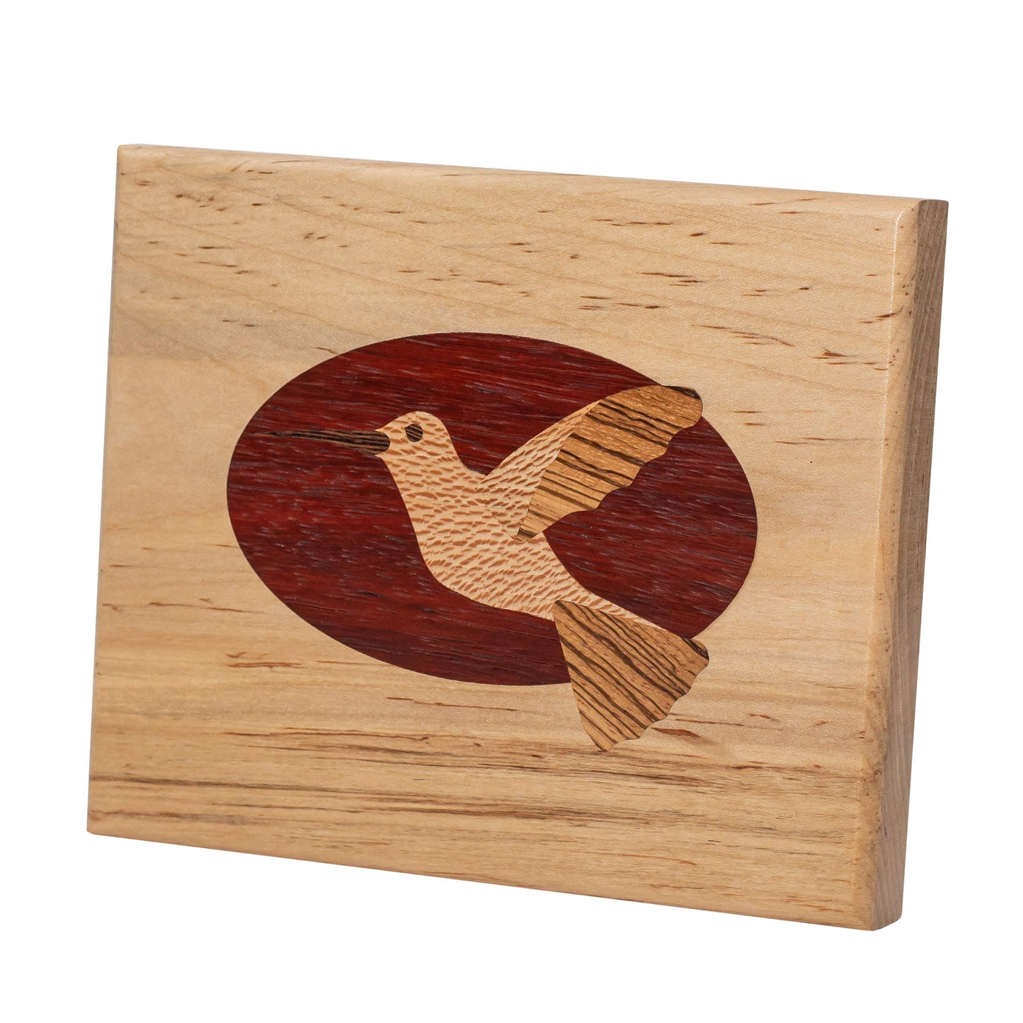 Hummingbird Inlay 3"- Acrylic Router Inlay Templates for Precise Wood Inlay Designs by Tarter Woodworking (MLIS) Multiple Layer Inlay System, Guaranteed to Work with Router Inlay kit, Made in USA