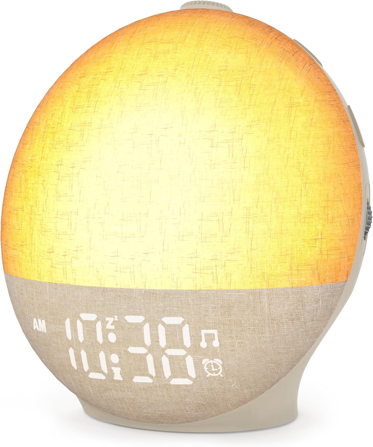 Sunset 30 12 Dimmable Sunrise Alarm Clock White Noise Machine, Simulation, Soothing Sounds, Color Night Light, Sunlight