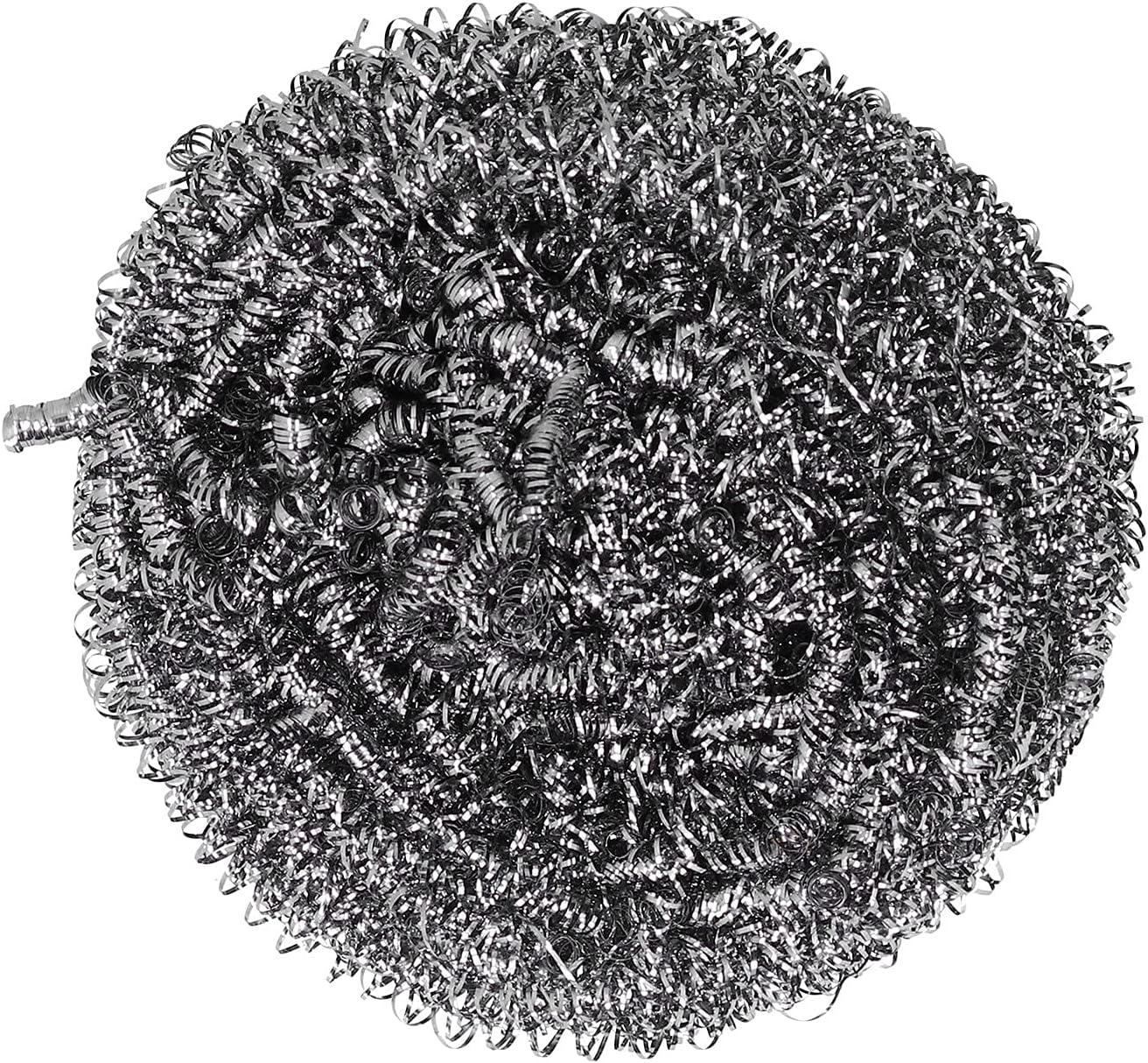 Stainless Steel Scourers, Wire Spiral Design Kettle Descalers, Limescale Ball for Kitchen Restaurants Camping