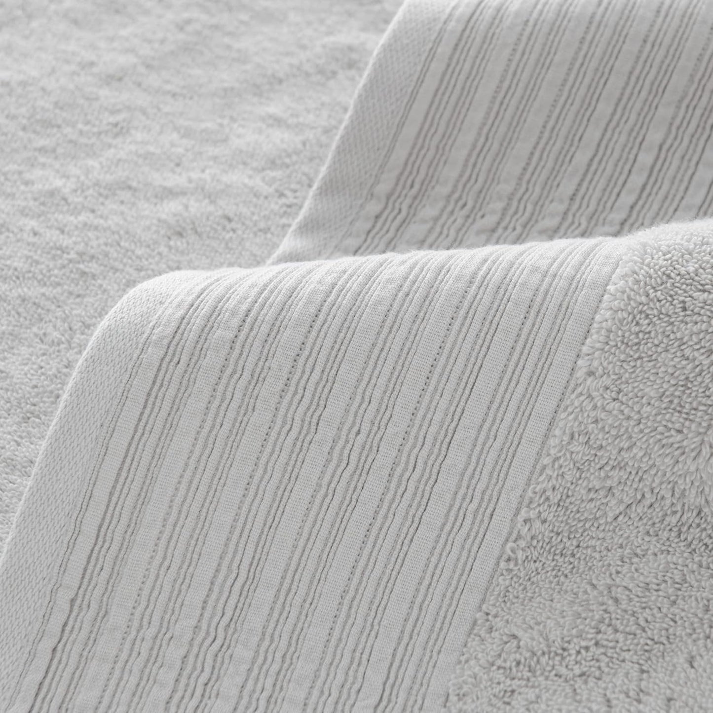 Pack 8-100% 600 13 13 Aston & Arden Anatolia Turkish Wash Cloths - of Ring Spun Cotton, Soft Plush Absorbent, GSM Low