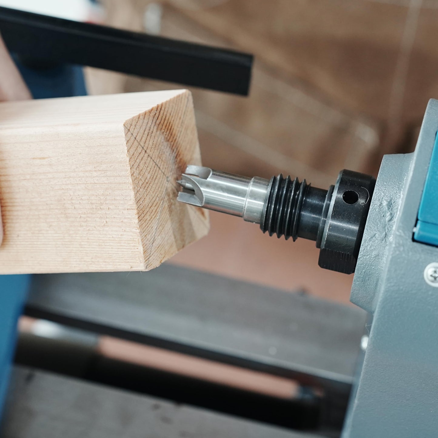 MT2 Wood Lathe Live and Drive Center Set, 4pcs Drive Spur Cup Kit Arbor Woodworking Woodturning Lathe.